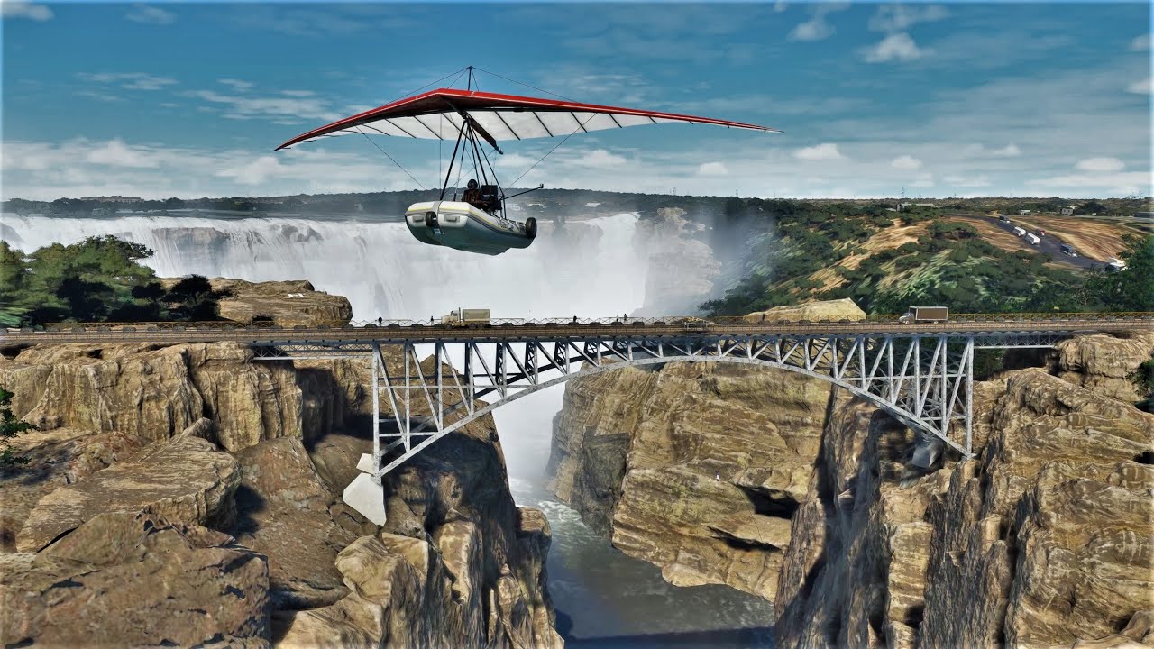 The Amazing Victoria Falls Scenery Package | Part 1 |Jeppeson 2001 | MSFS | 4K