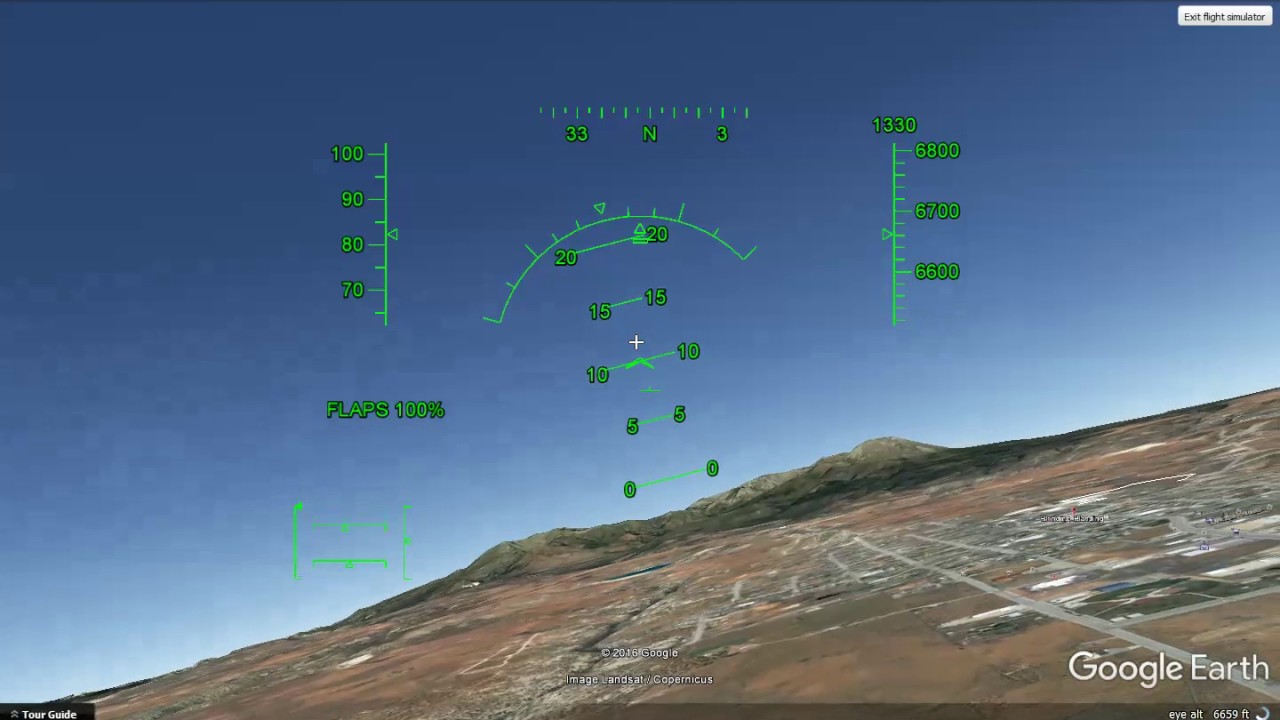 Google Earth Flight Simulator Tutorial
