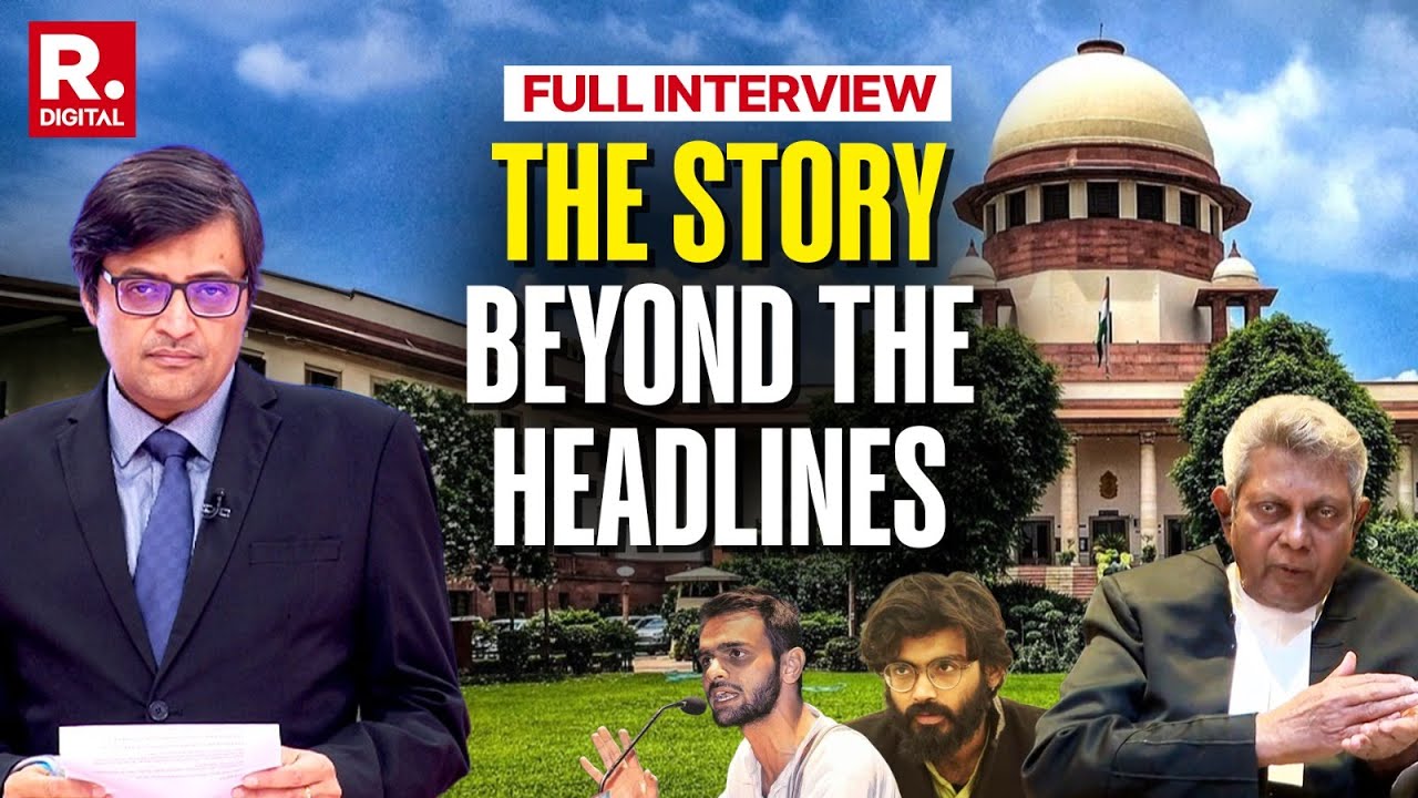 Arnab Talks To ASG SV Raju, The Man Who Led Govt's Fight In Courts On Umar, Sharjeel Case