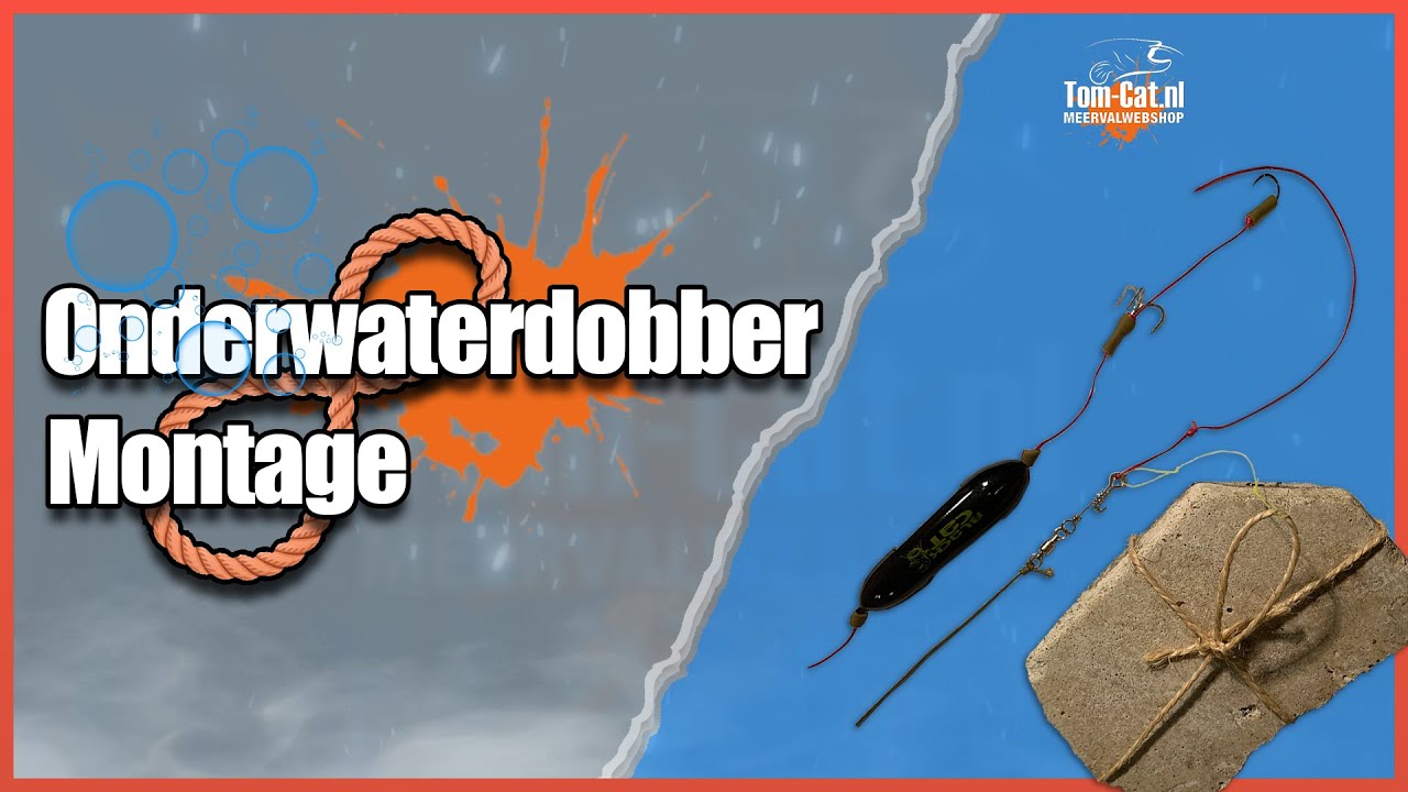 Een onderwaterdobber onderlijn maken voor het meerval vissen | Tom-Cat Tutorials