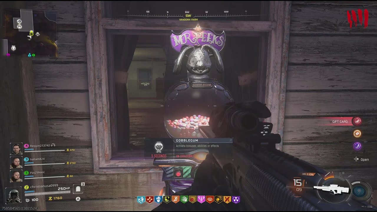 BO7 ZOMBIES GOOBLEGUM GIFT CARD How to #bo7 #blackops7 #callofduty