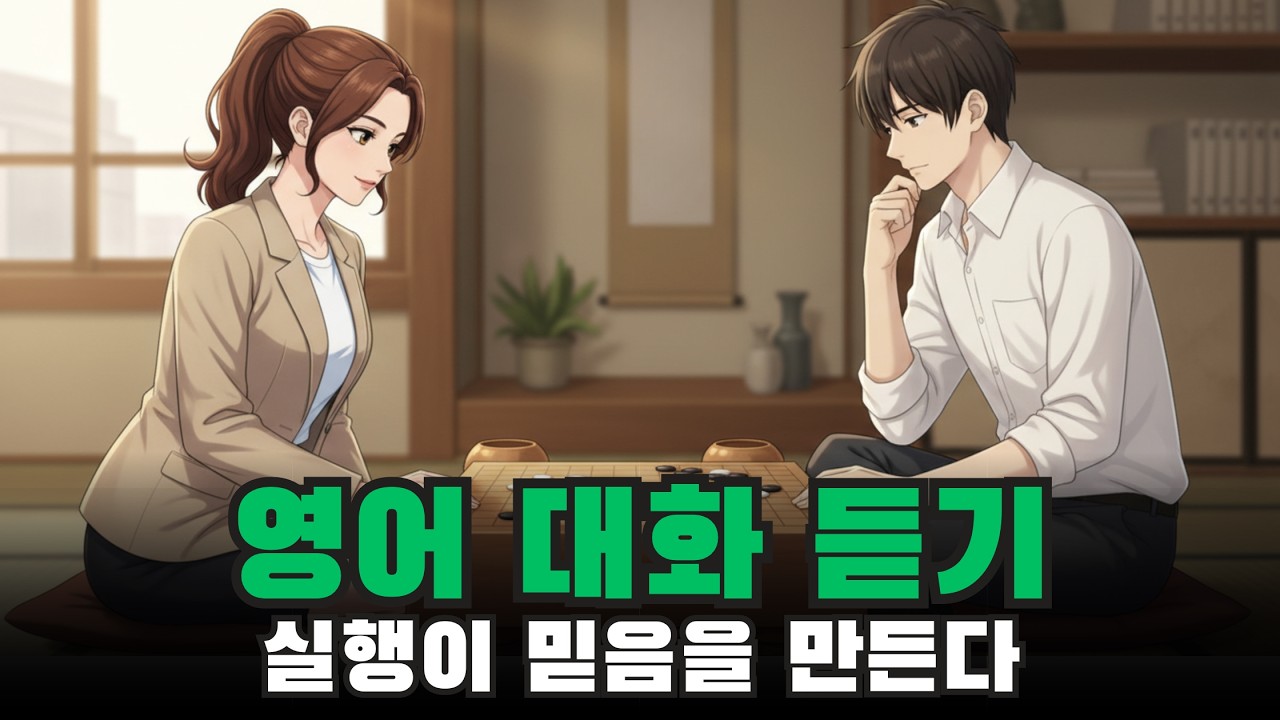 영어 듣기 연습 | 초보자를 위한 영어 대화: 실행이 믿음을 만든다 🔥