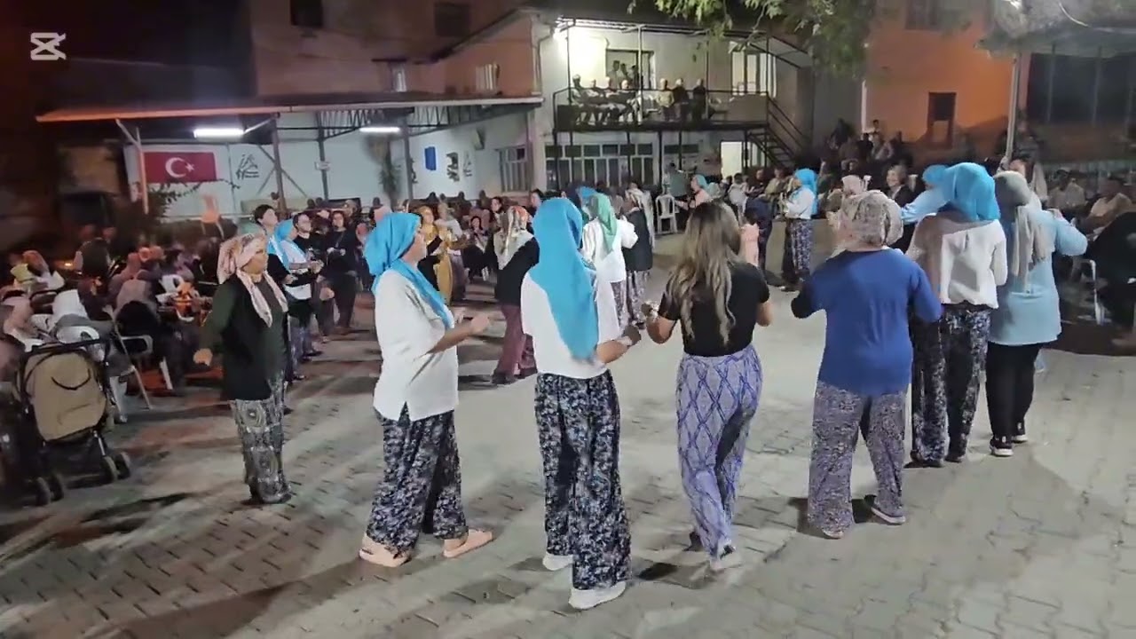 DEMİRCİ'nin YİĞİTLER KÖYÜNDE HATİCE DAVUT AKKAYA ÇİFTİNİN ŞALVAR GECESİNDEN GÖRÜNTÜLER 12-09-2025 