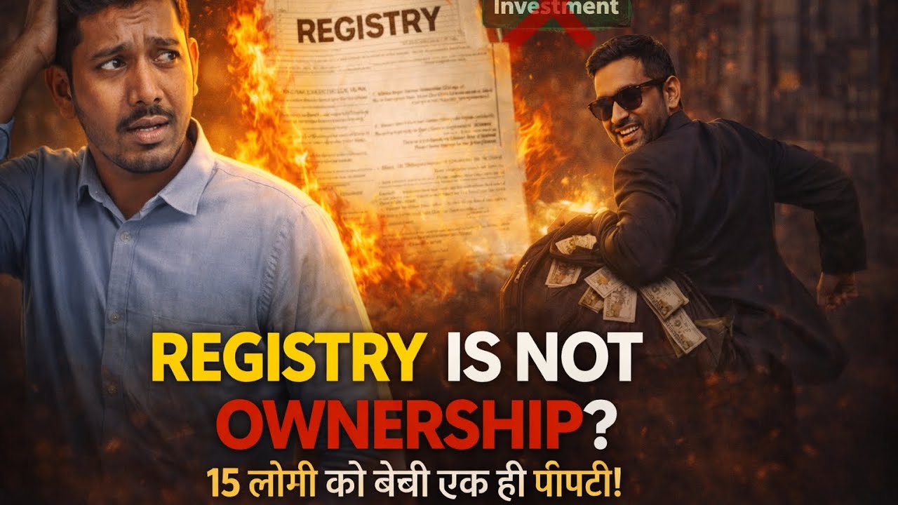 Registry Hone Ka Matlab Ownership Nahi? 😳 | Plot Scam Reality | Real Estate Truth