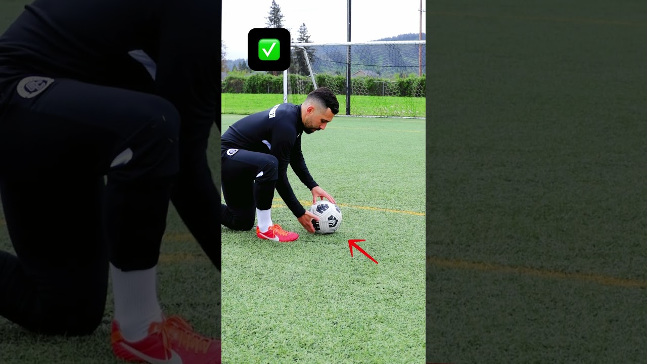 How to Hit a Long Driven Pass ⚽️ #footballskills