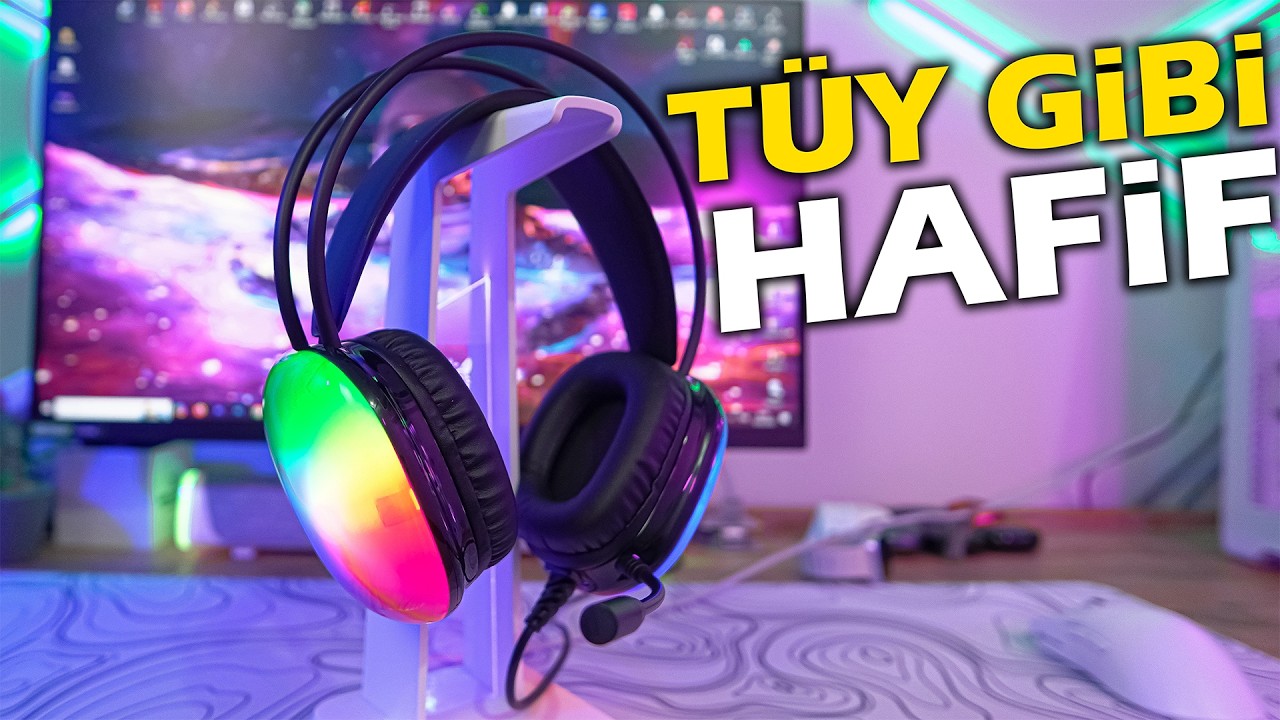 BU KULAKLIKTAN RGB FIŞKIRIYOR - Lenovo Lecoo HT409 Oyuncu Kulaklığı İncelemesi
