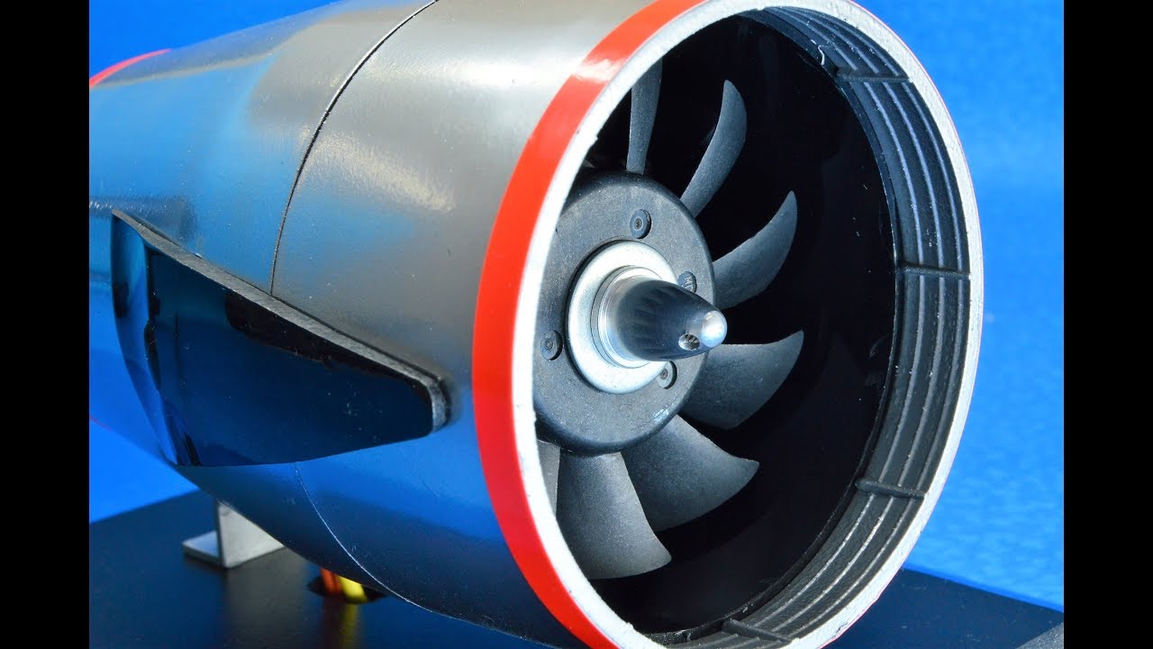 Fabricar Turbina Jet Eléctrica De Radio Control (EDF) 2a. Parte