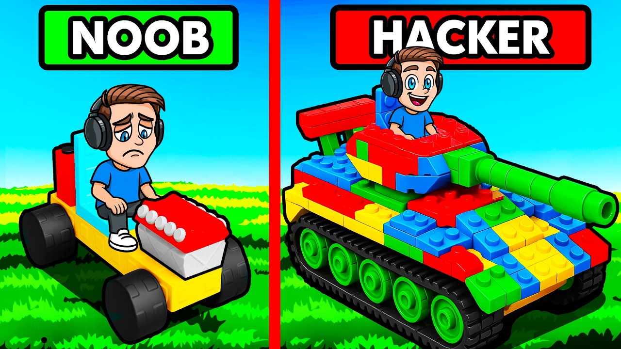 NOOB vs PRO vs HACKER CAR