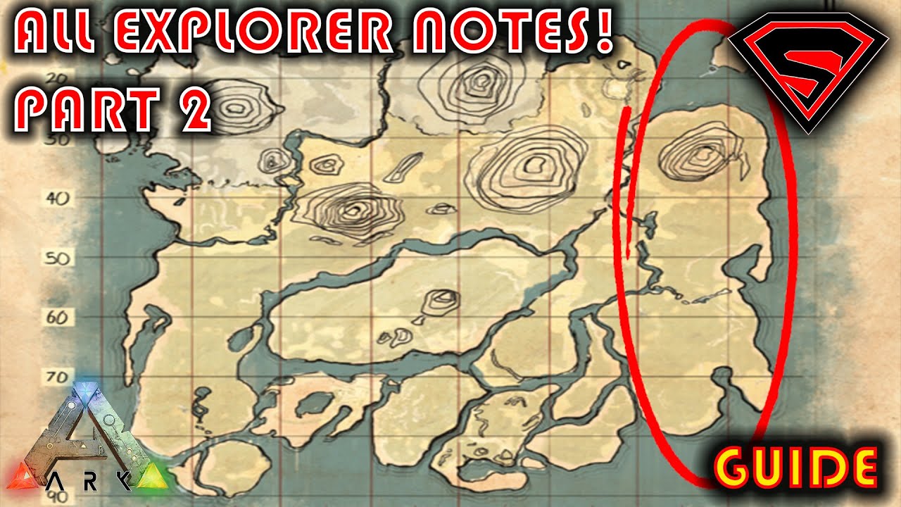 ARK SURVIVAL EVOLVED THE ISLAND ALL EXPLORER NOTES PART 2