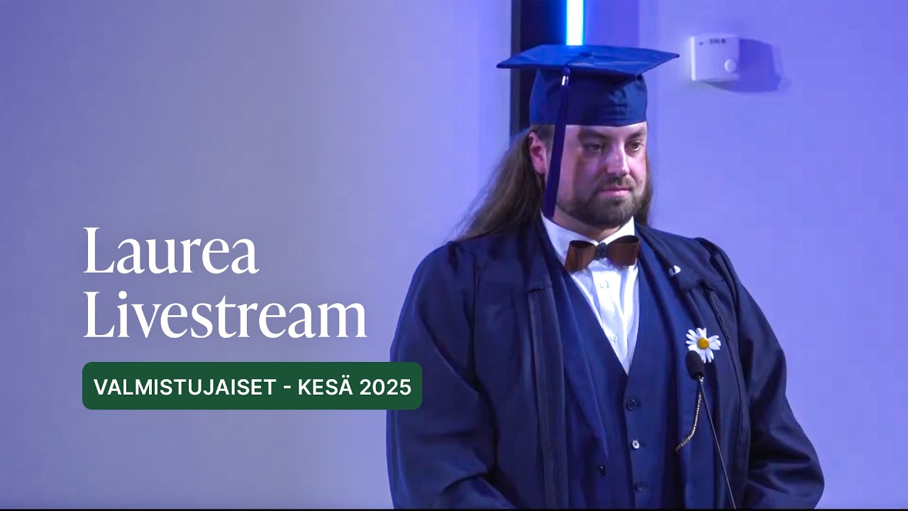 Valmistujaisjuhla 4 | Graduation Ceremony 4 | 6.6.2025 - 14.00-15.00