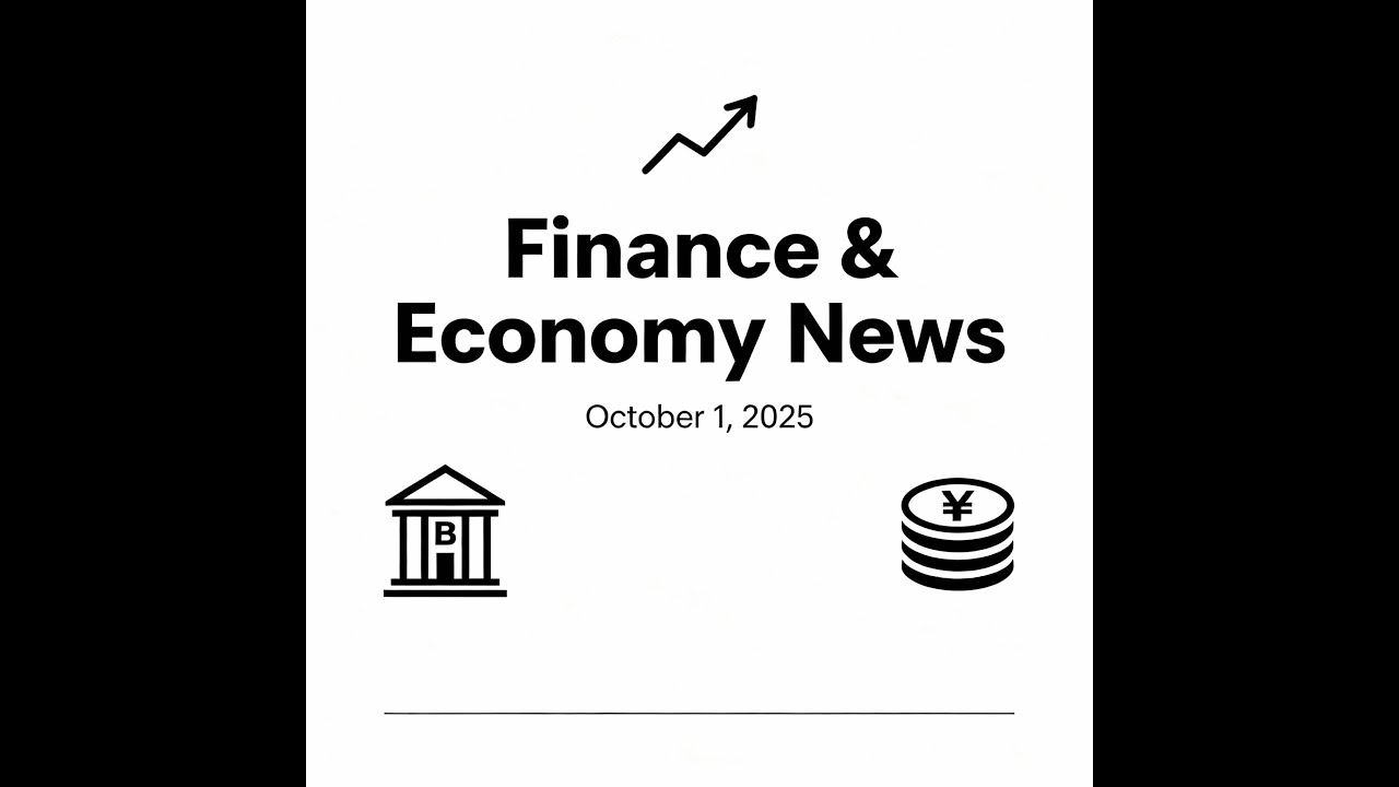 Today's Finance & Economy Update | RBI Policy, Market Rally & Key Financial Changes- Oct 1, 2025