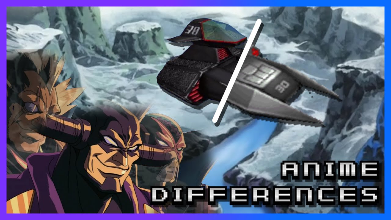 Every F-Zero Characters Anime differences
