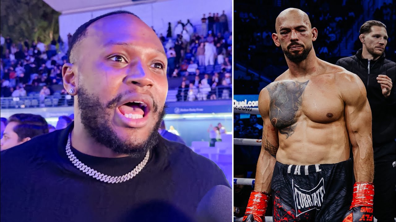 VIDDAL RILEY REACTS TO ANDREW TATE LOSING