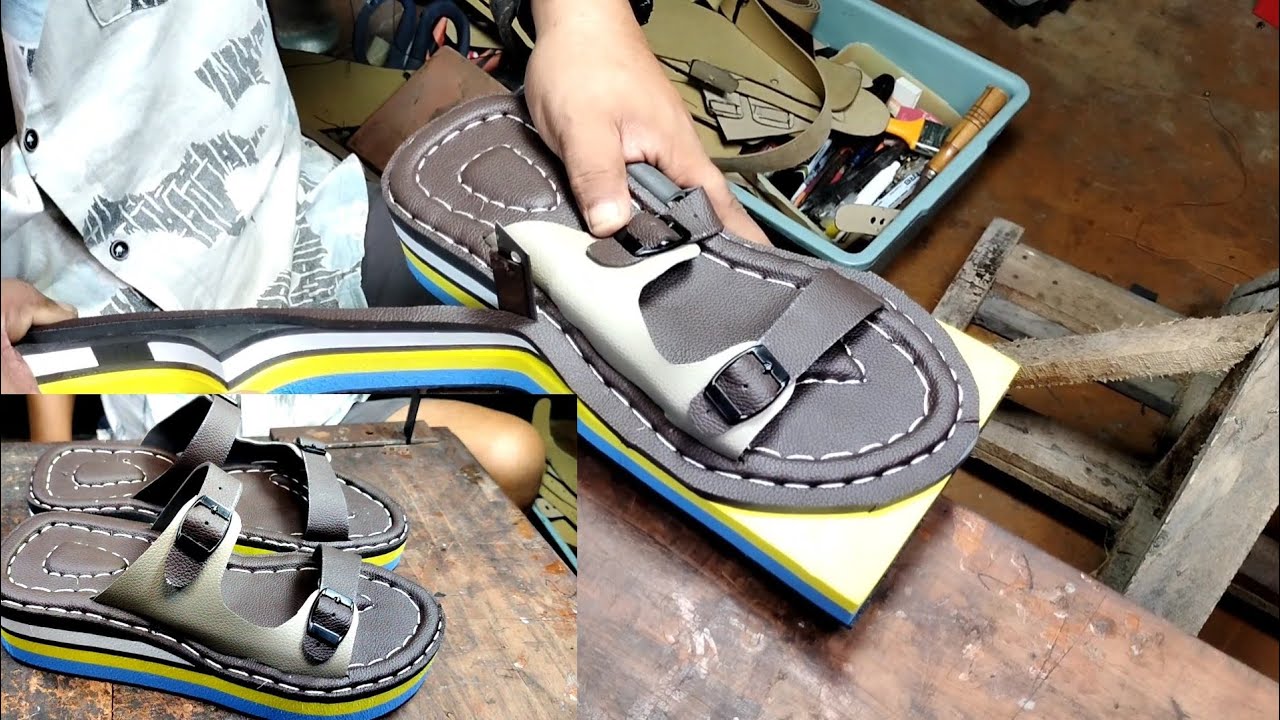 How to make beautiful sandals manually with simple tools