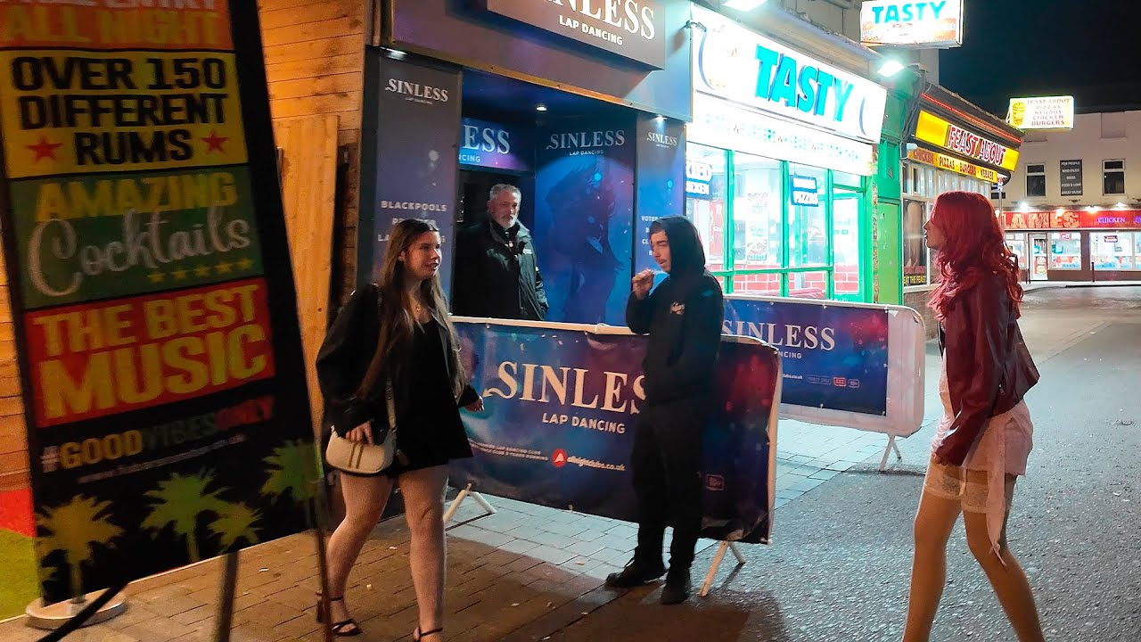 Friday Night Blackpool: Promenade, Pubs & Clubs