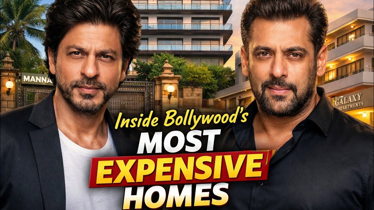 Inside Bollywood’s Most Expensive Homes 🤯 | SRK, Salman & Secret Luxury Mansions