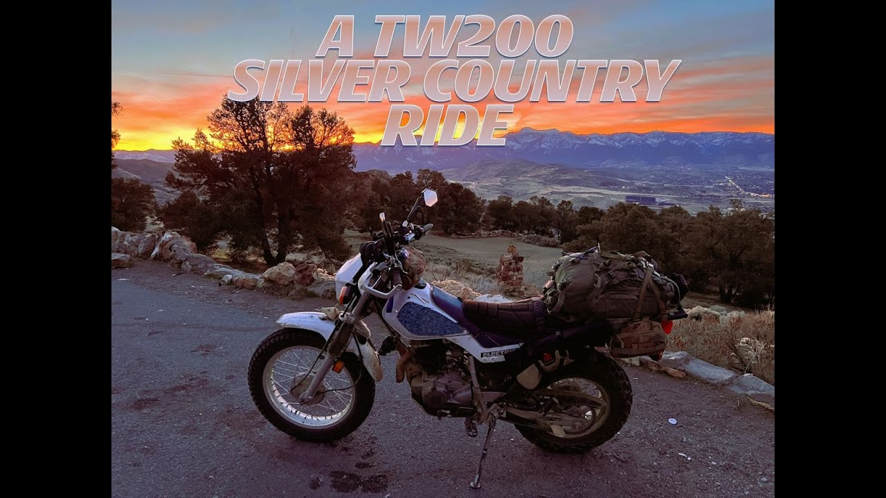 Yamaha TW200 Silver Country Ride