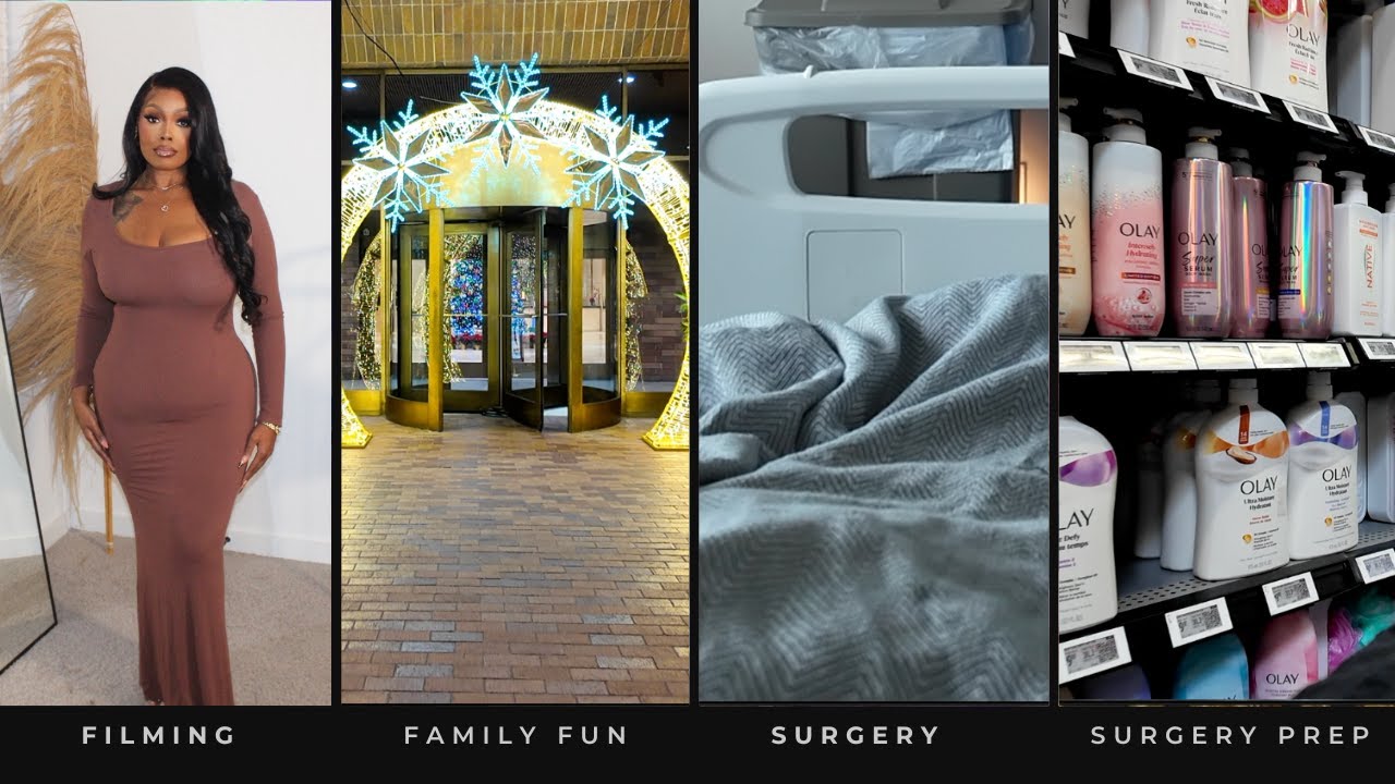VLOG | PREPPING + Getting Surgery + Family Fun + Skincare + Hospital Stay