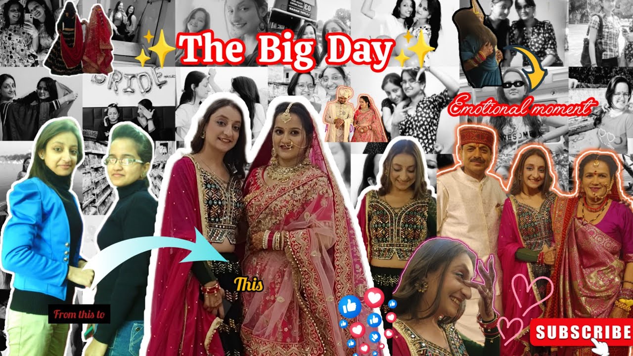 The D-Day🥹❤️|AsBridesmaid😍|No najar please |KBkishaadi💞|Emotional moment|Pahadi rituals|School dosti