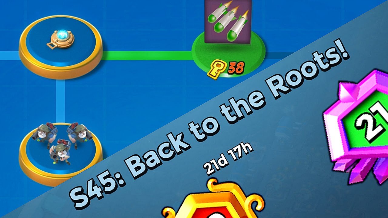 Boom Beach WARSHIPS Season 45: Back to the Roots!💥 // 4 ER Strategy [2 Different Hits] Diamond Push!