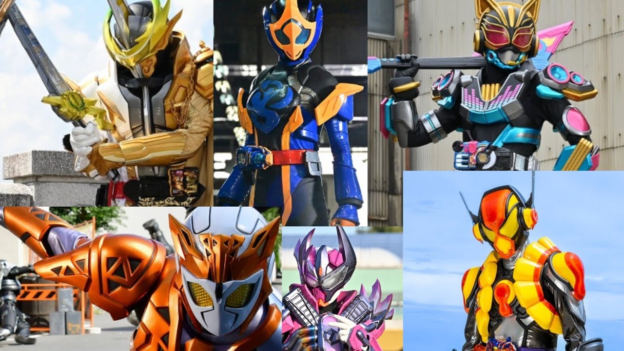 (ゼロワン～ガヴ)3号ライダー集