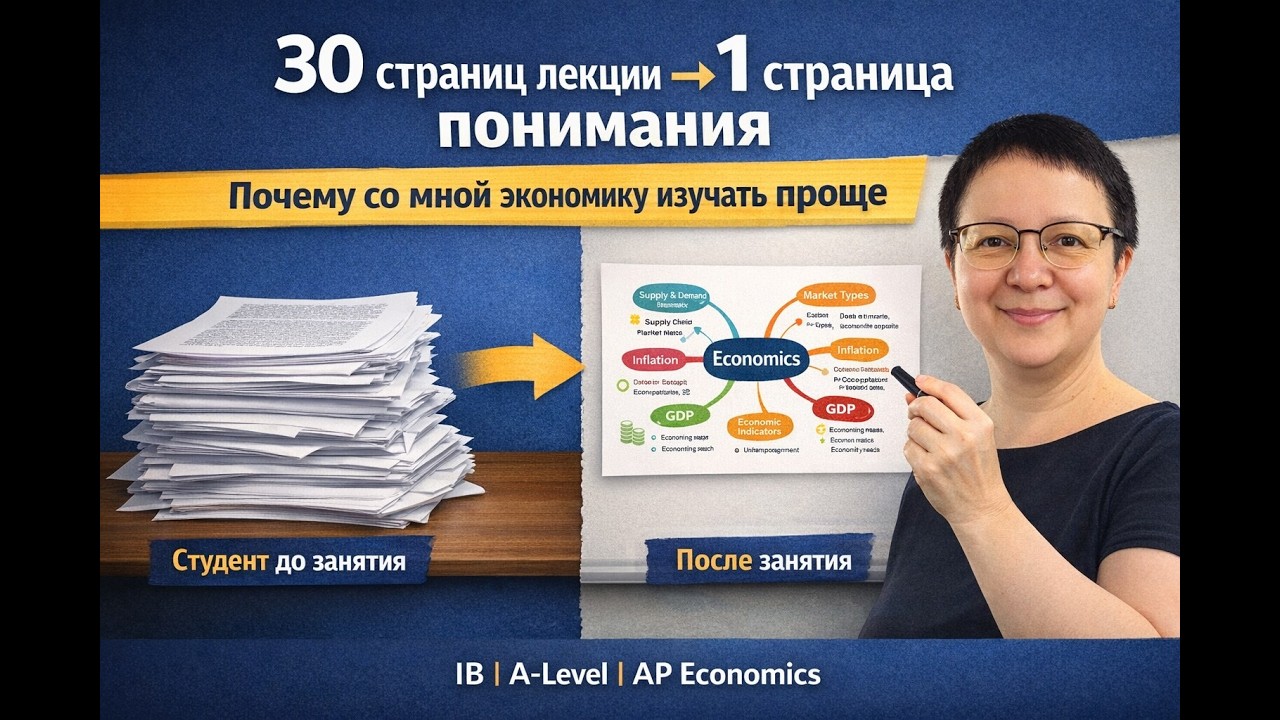 Почему со мной экономику изучать проще и быстрее - показываю свой метод