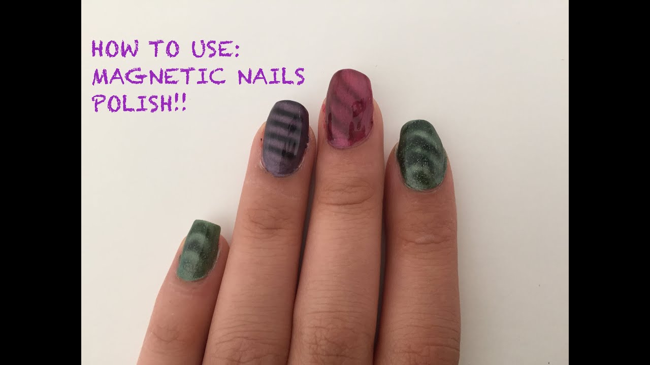 HOW TO USE: Magnetic Nail Polish