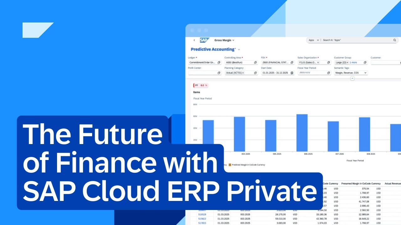 The Future of Finance with SAP Cloud ERP Private | Efficient & Agile