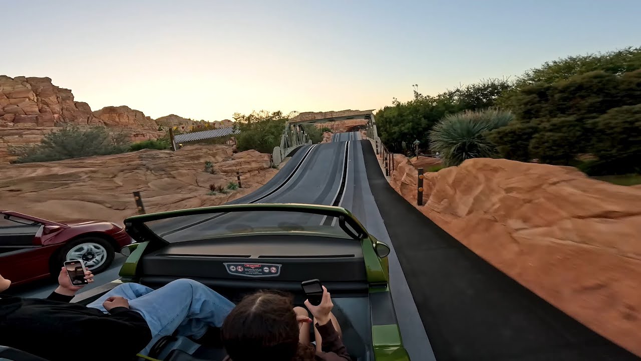 Radiator Springs Racers 4K 60fps on-ride POV Disney's California Adventure (2025)