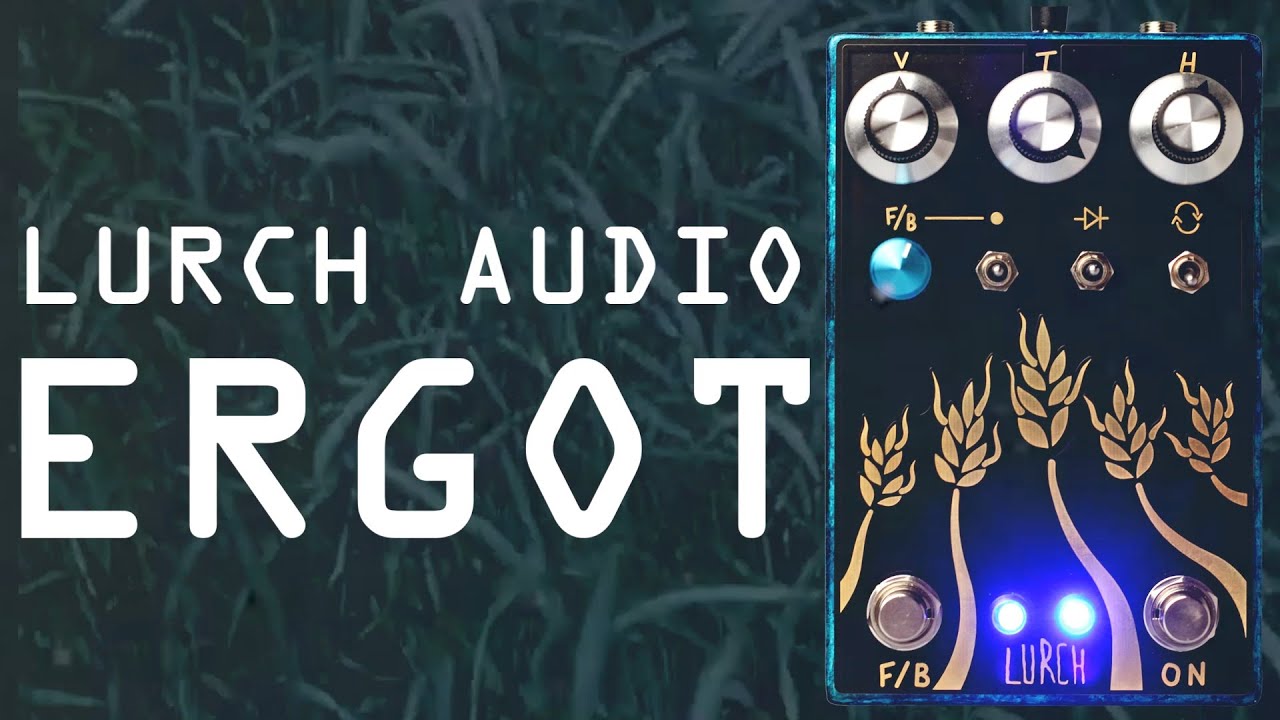 Harsh Tones || Lurch Audio Ergot || Bonkers Ass Harmonic Percolator || Guitar & Bass Fuzz Pedal Demo