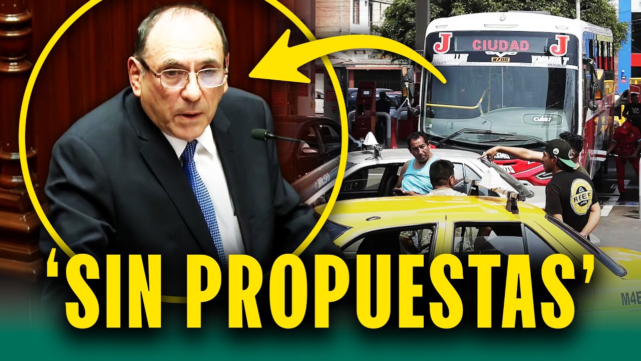 'No propuso soluciones': Congresistas critican informe de ministro de Energía y Minas