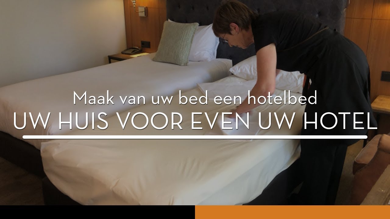 Maak van uw bed een hotelbed
