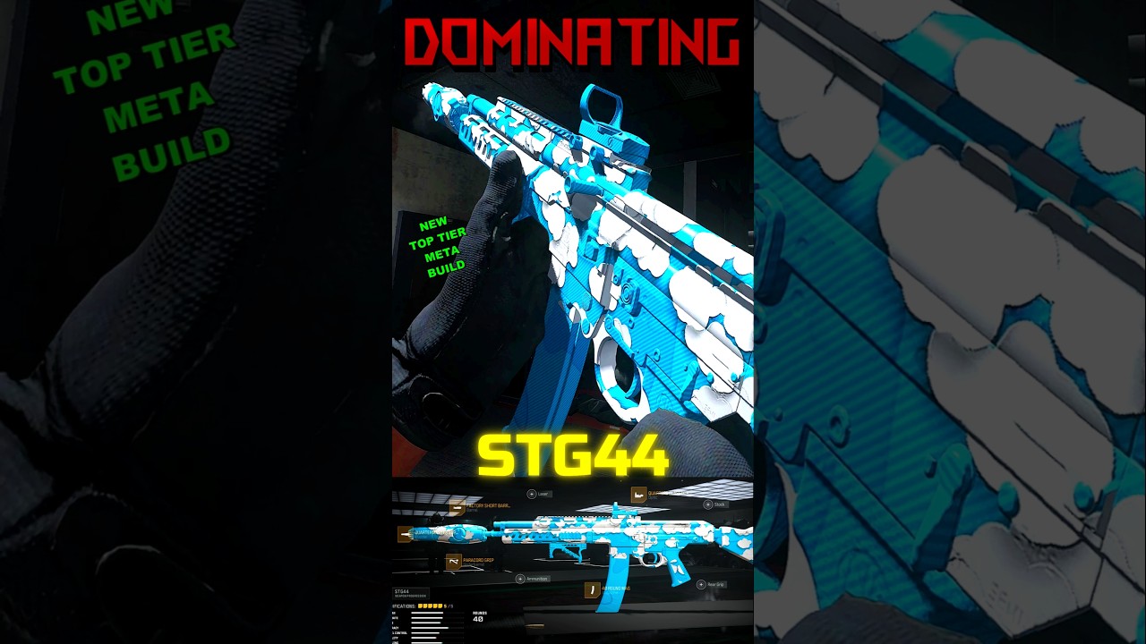 This *STG44* Build is DOMINATING 🔥 | Best Class Setup | META | MW3 | COD WARZONE #shorts #viral
