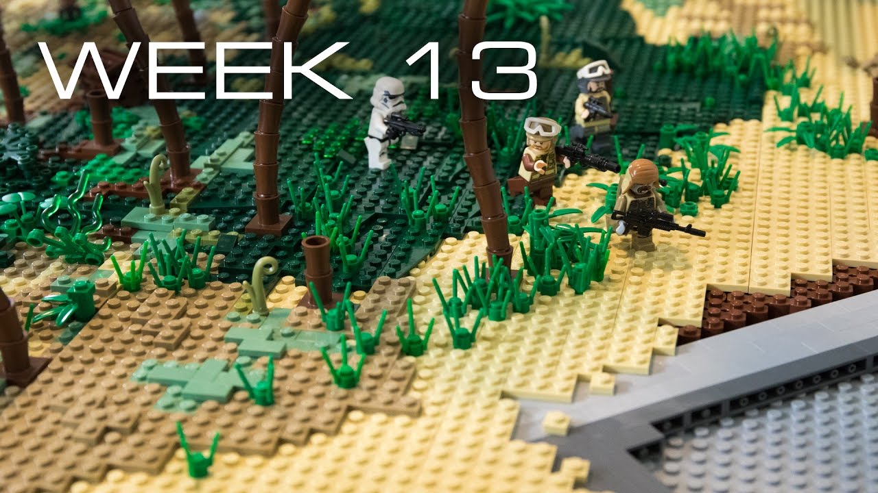 Building Scarif in LEGO - Week 13: Ground Work