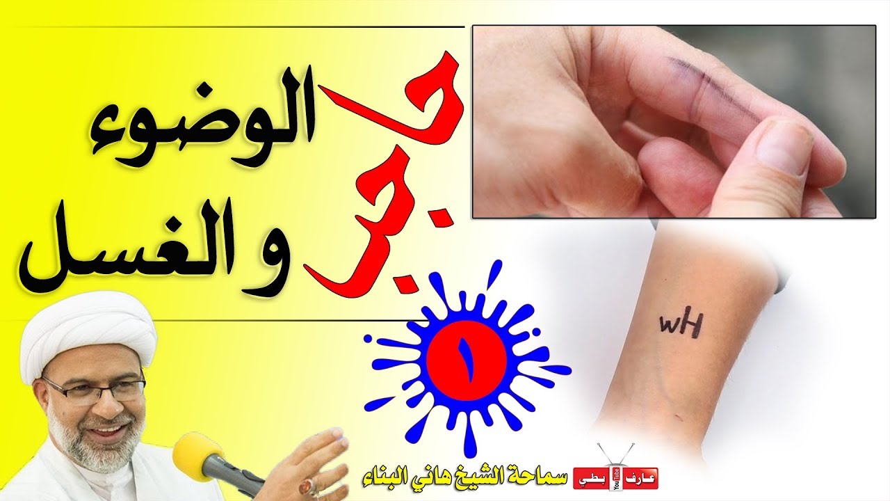 حاجب الوضوء ( الجزء الأول ) - هل يجب التدقيق في وجوده ؟ - الشيخ هاني البناء