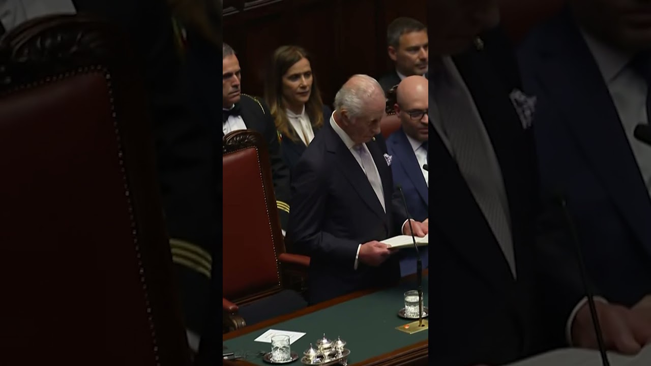 King Charles' Hilarious Response to Being Interrupted in Italian Parliament