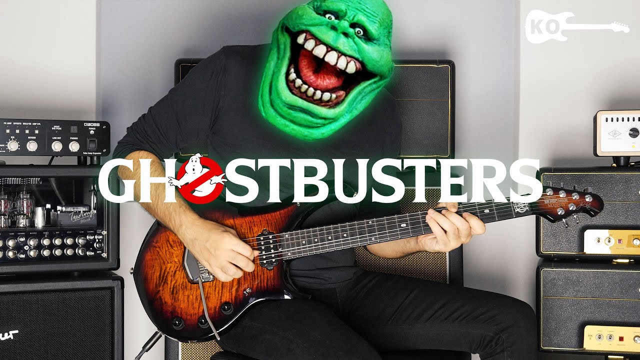 Ray Parker Jr. - Ghostbusters - Metal Guitar Cover by Kfir Ochaion