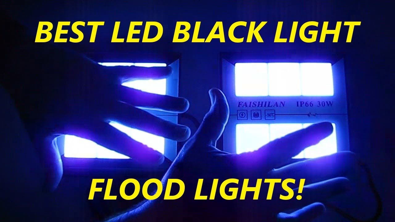 BEST LED Black Light Flood Light - FAISHILAN 2 Pack 30W UV, IP66 Waterproof Ultraviolet REVIEW