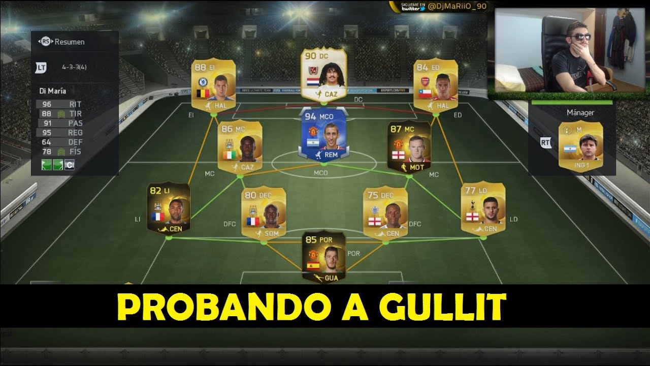 FIFA 15 | PROBANDO A GULLIT | Ultimate Team Leyendas | DjMaRiiO