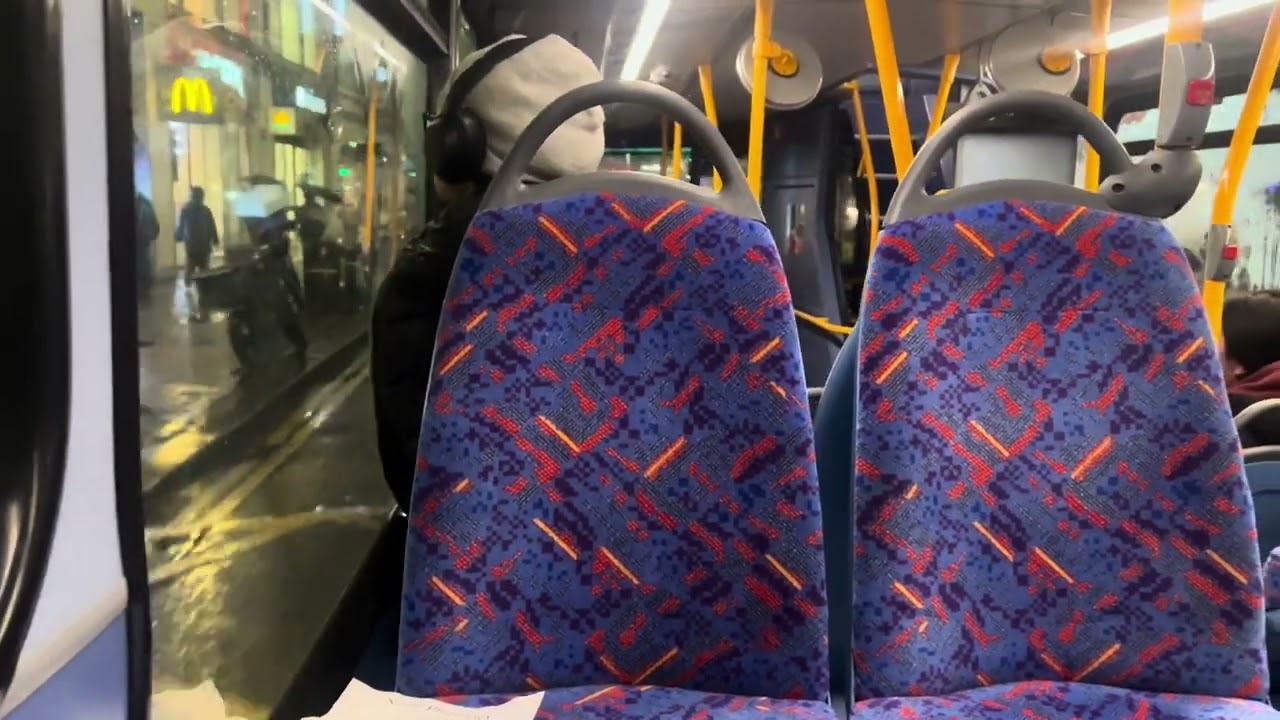 (Electric Fan/Thrash/Nice Motors) Journey on Route 483 Metroline London LK17CYW VWH2291 10/2/26