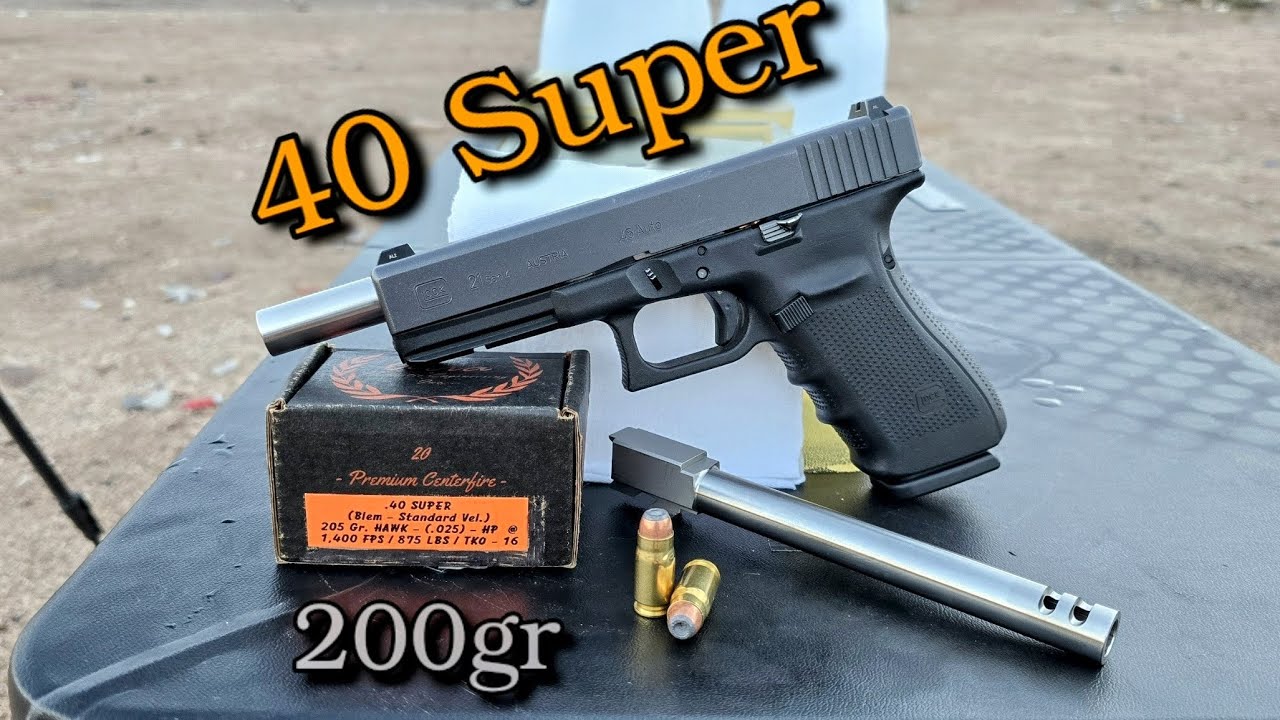 40 Super |Aria Ballistics Engineering| Ammo Test 