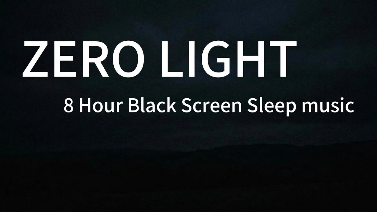 (2026) 8 Hour Black Screen Sleep Piano | Deep Void Healing