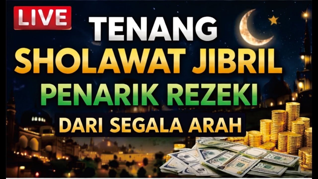 SHOLAWAT JIBRIL VIRAL 💫 PENARIK REZEKI PALING KUAT & SHOLAWAT NABI PELUNAS HUTANG TERDAHSYAT!