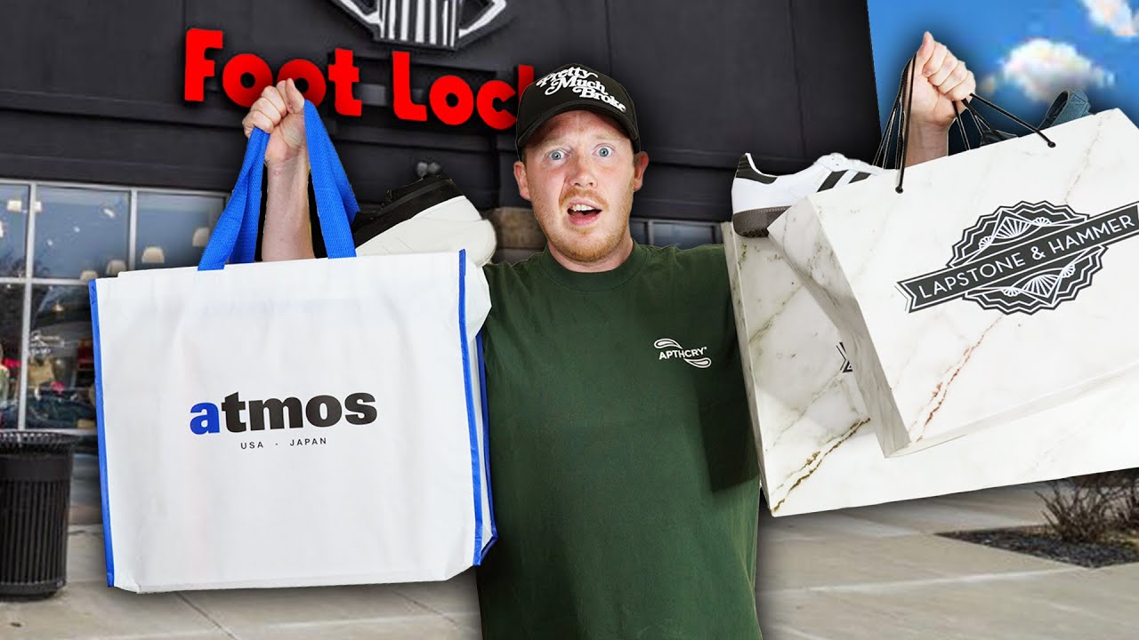 Hunting For The BEST SNEAKERS For RETAIL At Local Sneaker Stores
