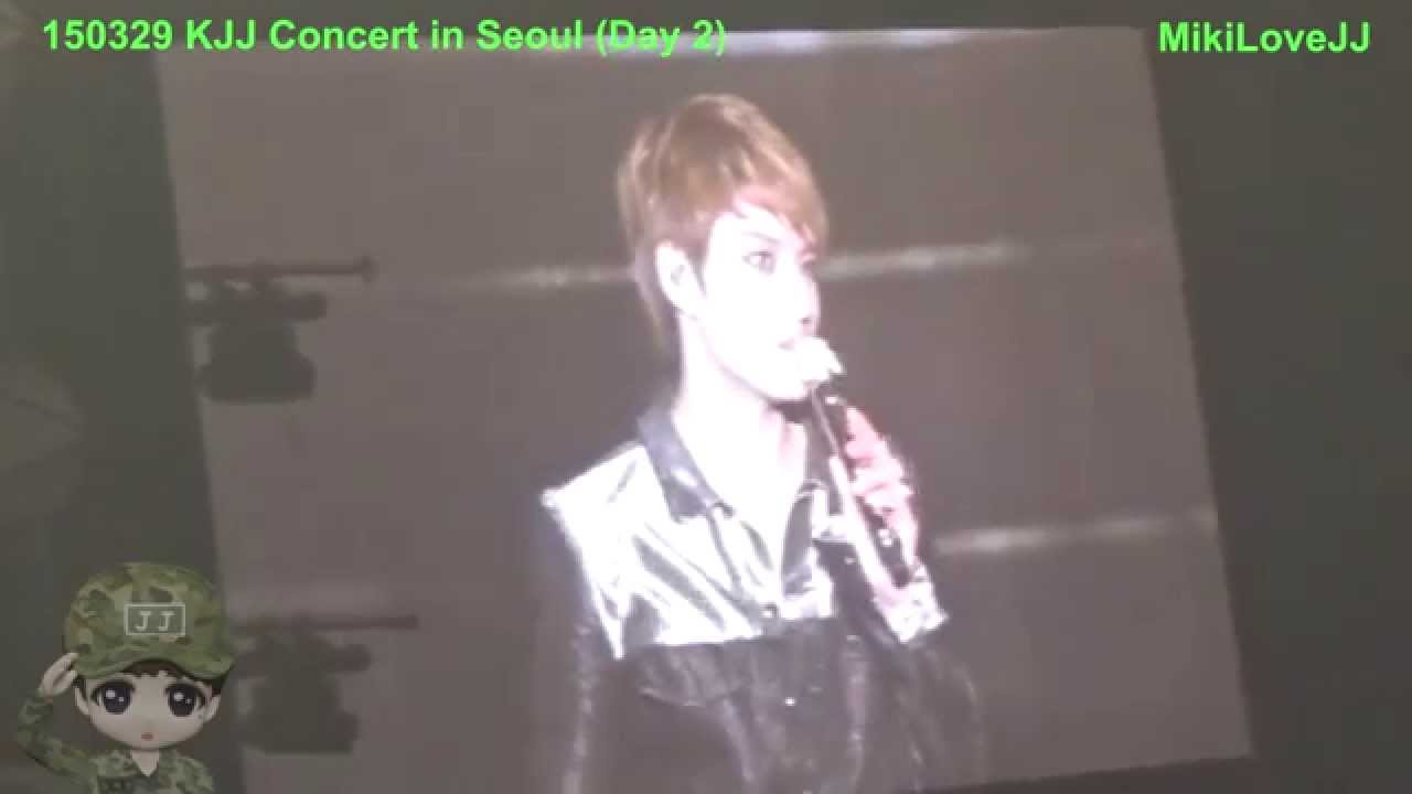 [Fancam] 150329 KJJ in Seoul - Ment 5 #김재중