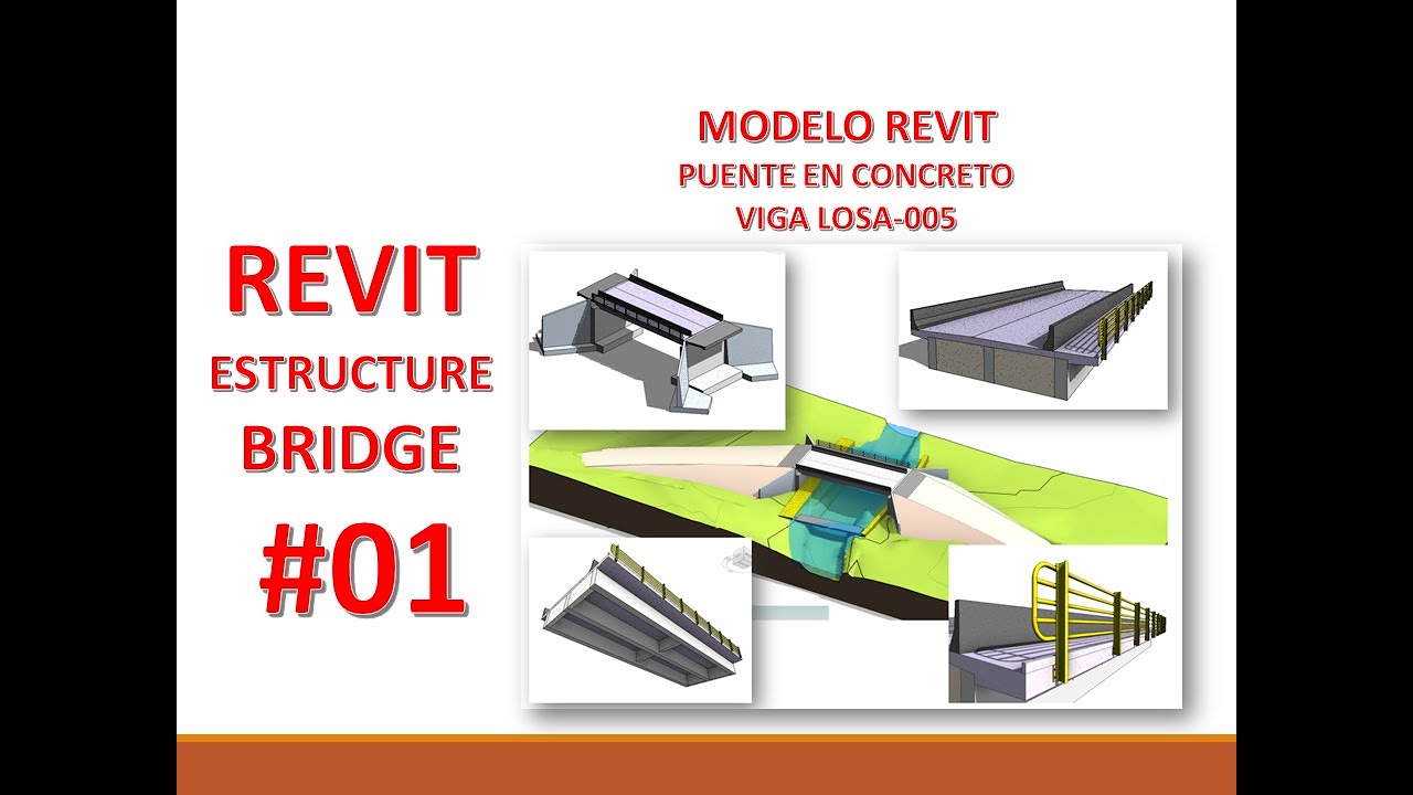 MODELO REVIT PUENTE EN CONCRETO VIGA LOSA 1 de 20 (MODELO BIM ESTUDIOS DEL PROYECTO)