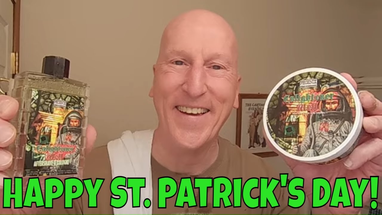 Phoenix Shaving Enlightener Well!  CK-6 Shave Soap & Aftershave!  An Early St. Patrick's Day Shave!