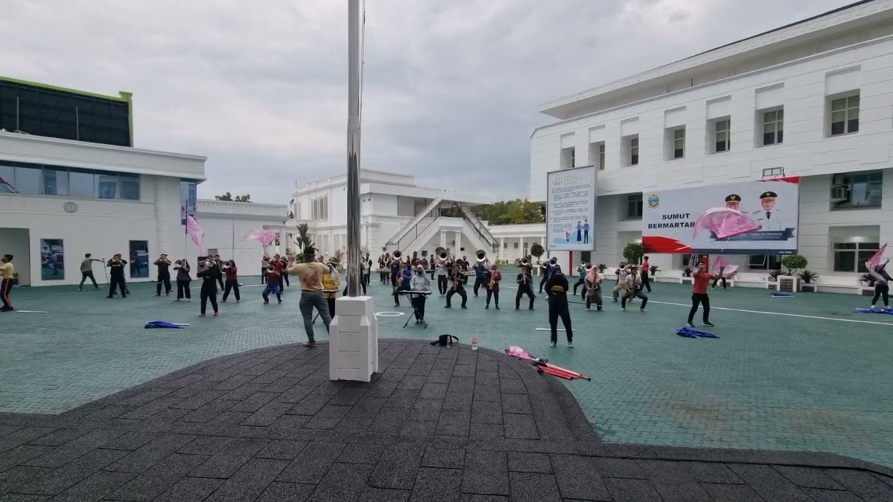 marching band kantor gubernur sumatra utara
