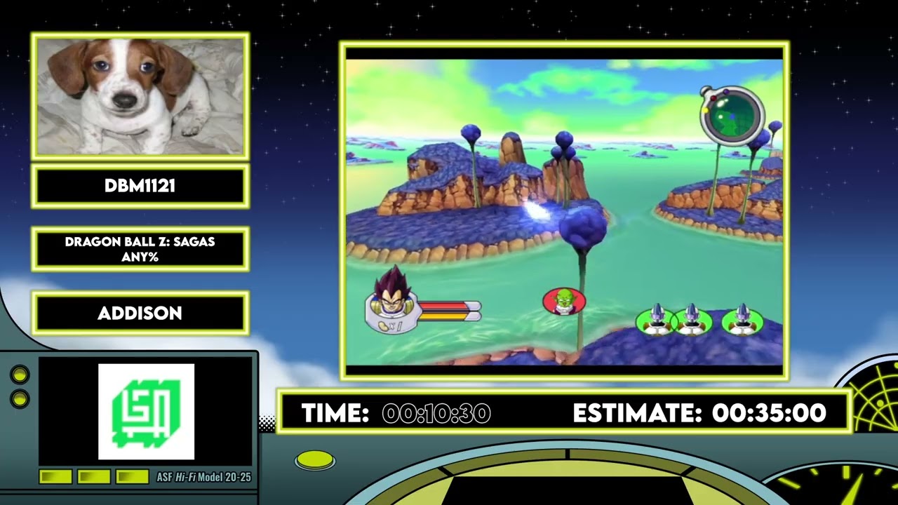 Dragon Ball Z Sagas   Any% Speedrun by DBM1121  ASF 2025