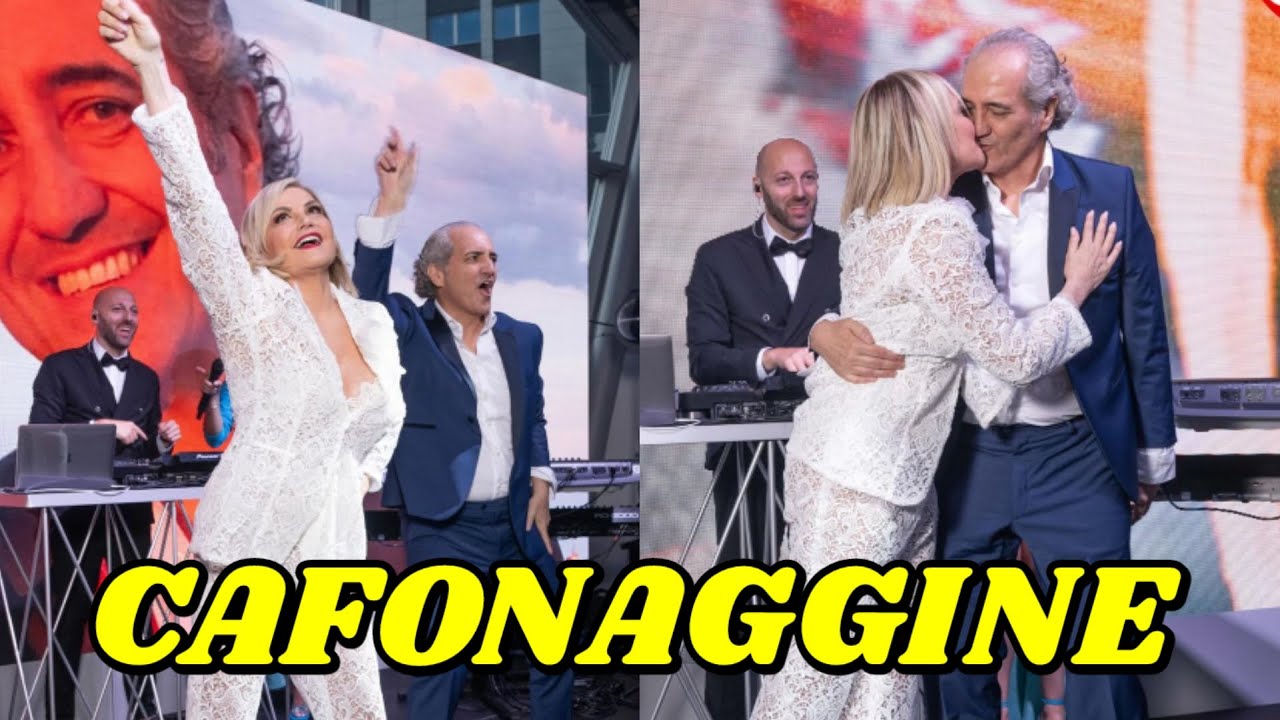 Simona Ventura e Giovanni Terzi festa prematrimoniale una vera Cafonaggine